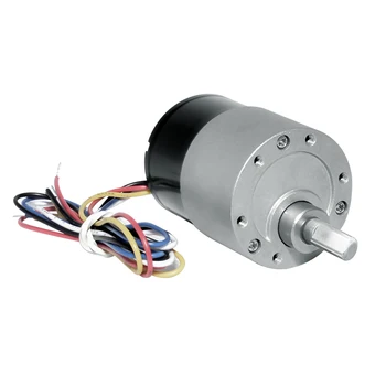 

37 DC brushless gear motor 12V24V high torque multi-speed self-locking 10RPM-1000RPM can be reversed