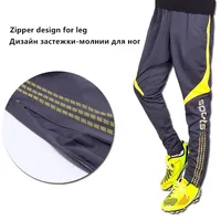 Lidong спортивные штаны мужские брюки спортивные мужские фитнес Футбол Кальсоны тренировки Для мужчин с карман на молнии для бега Мотобрюки Фитнес тренировки Бег Спорт Брюки для девочек voetbal