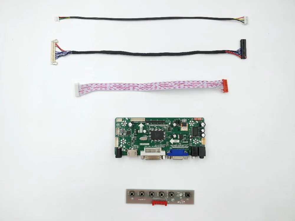  NT68676 LCD controller board support HDMI DVI VGA AUDIO for 15.6 inch LCD panel 1366X768 G156XW01 V