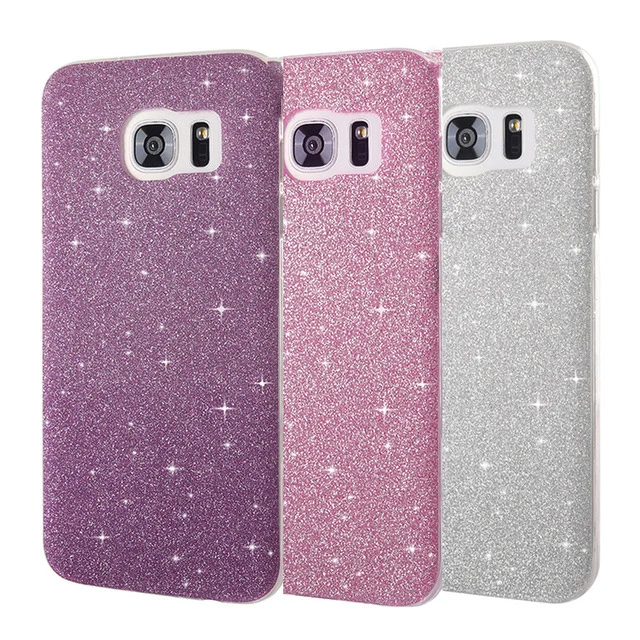 

Frosted shell Shine Cell Phone Case for Samsung galaxy S8 S9 S7 S6 S8Plus S9Plus S6edge S7edge Grand Prime G530 Soft TPU Cover