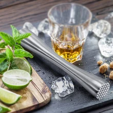 Коктейль мудлер из нержавеющей стали бар миксер бар, посуда и аксессуары Mojito коктейль DIY фруктовый сок мудлер измельченный ледяной бар