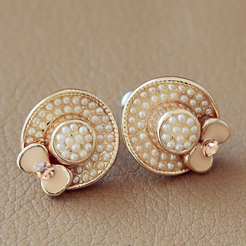 Wholesale good quality earring 2017 New statement fashion imitate pearl