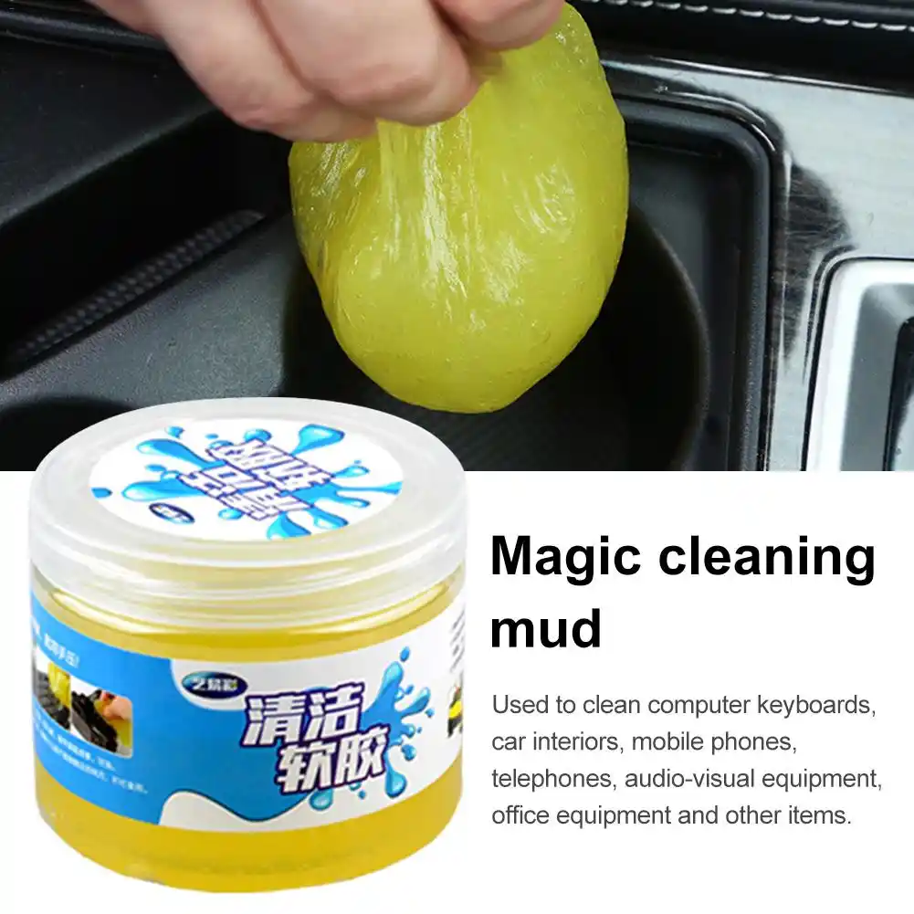 Car Cleaning Glue Slime Jelly Gel Compound Dust Wiper Cleaner Laptop PC