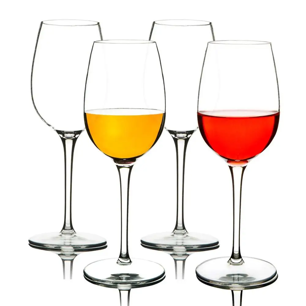 

HXM 1/2/4/6 pcs/set Unbreakable Wine Glasses Tritan PVC Shatterproof Wine Goblets Juice Wine Drinking Glasses Cups Home Wedding