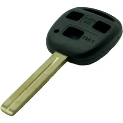 3 кнопки автомобиль заменить дистанционного брелок случае В виде ракушки для lexus is200/300 gs300/400/430 ls200 /400 RX300