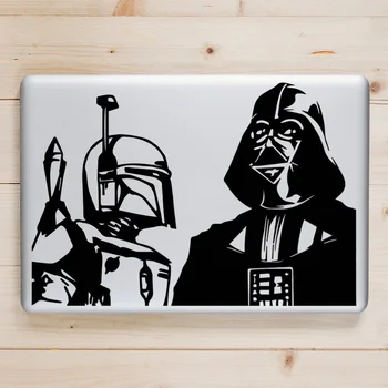 

Darth Vader And Boba Fett Vinyl Laptop Decal for Apple Macbook Sticker Pro Air Retina 11 12 13 15 inch Mi Mac Book Notebook Skin