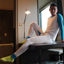 Мужское нижнее белье футболки комплект нижнего белья нижнее белье из хлопка теплая осенняя одежда костюм мужской бэк