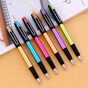 

High Quality Fountain pen ink pen nib EF Travel Penna stilografica Pocket Vulpen Caneta Stationery Stylo 03877