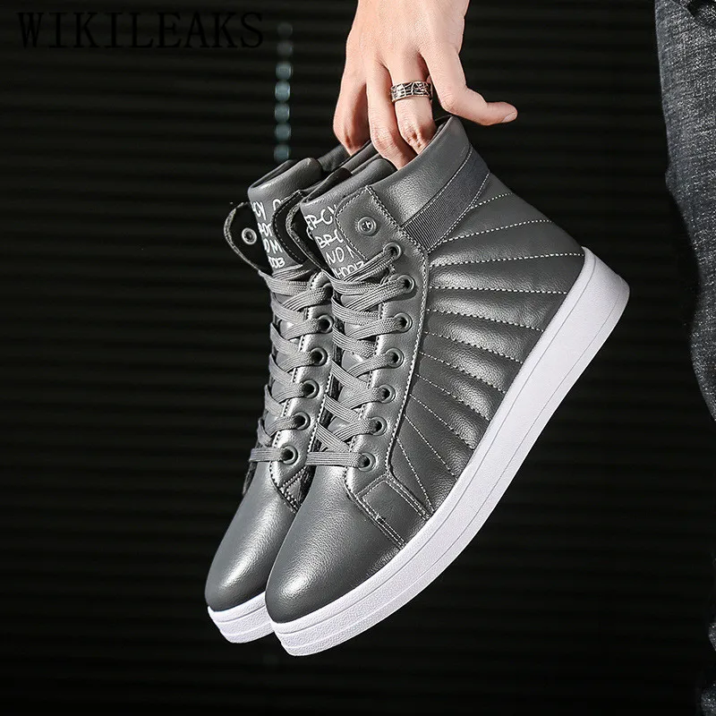 buy mens shoes casual men sneakers luxury brand high top street dancing hip hop shoes men tenis masculino adulto zapatillas hombre