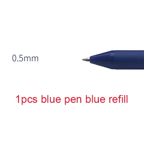 Xiaomi KACO, унисекс, цветная гелевая ручка для письма, 0,5 мм, сменная ручка mi Signing, школьные и офисные принадлежности, прочные - Цвет: Retro blue