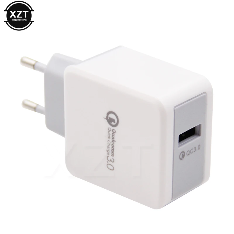 Быстрая зарядка QC 3,0 EU UK US Plug AC 5 V 2.4A универсальная usb-зарядка путешествия для Android Ios для iphone samsung huawei xiaomi