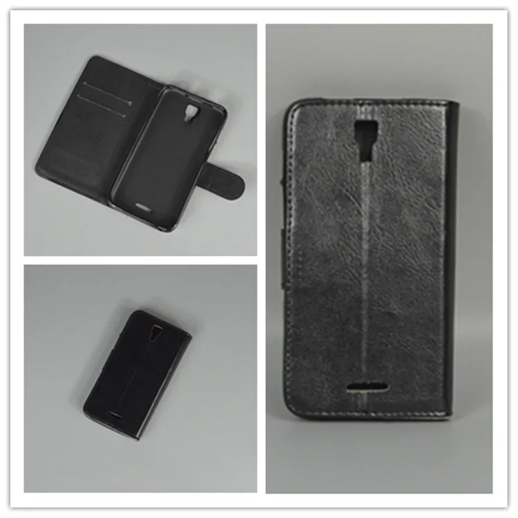 

Crystal grain wallet case hold two Cards with 2 Card Holder and pouch slot For Alcatel One Touch Pixi 4 5.0 OT 5010 5010D 5010E
