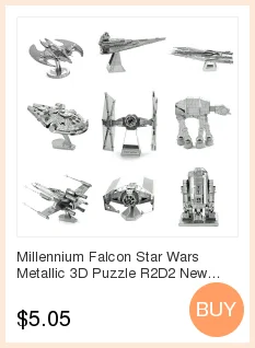 Metal 3D Puzzle Starship Diy Toy Model Kit Handmade Puzzle Adult Child Intelligence Development Decoration Gift