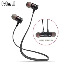 M&J Wireless Bluetooth Earphone Earbuds Noise Reduction Sweatproof Stereo Earphones With Microphone For IOS Andriod PK A920BL
