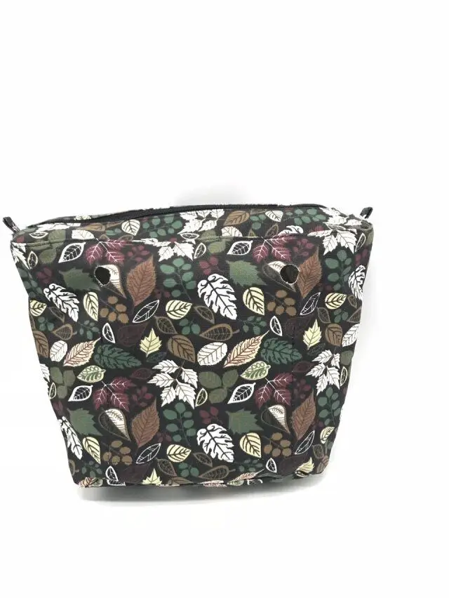 Новая цветная водонепроницаемая внутренняя подкладка вставка карман на молнии для классического Obag холст Внутренний карман сумка - Цвет: classic size