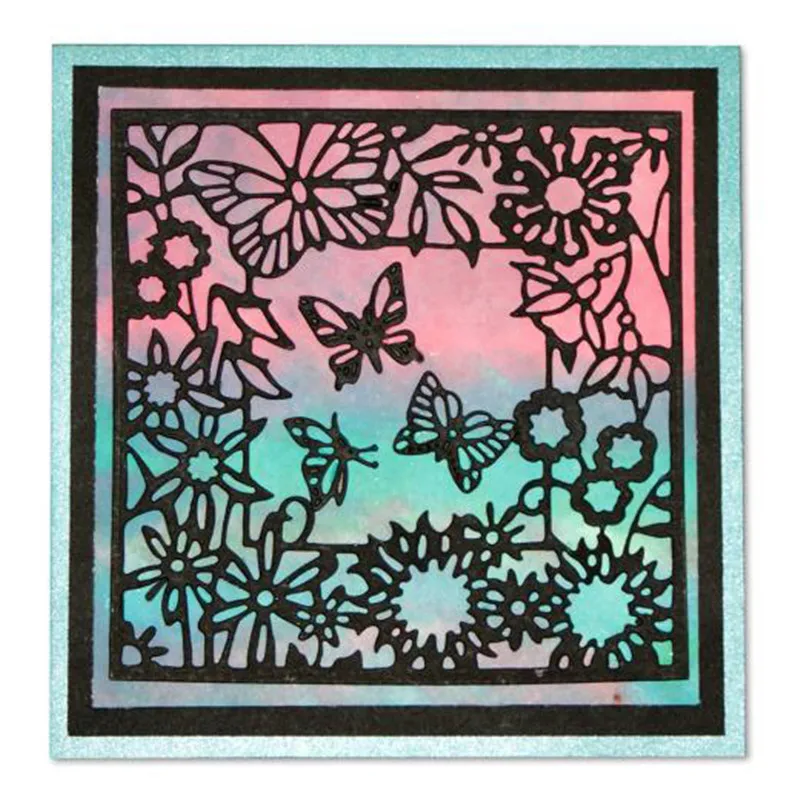 

DiyArts 1 Pc/lot Metal Cutting Dies Scrapbooking For Card Making DIY Embossing Cuts Dies New Craft Butterfly Pattern Cover