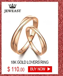 18k Pure Gold Rings Noble Diamond 750Solid Female Exquisite Elegant Precious Fine Jewelry Beautiful  Women Ring