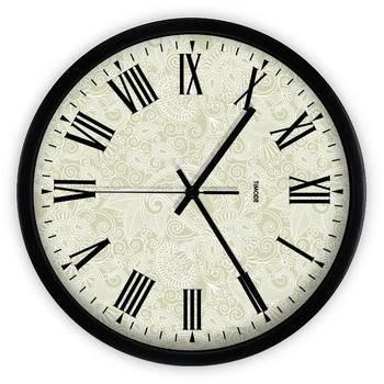

Large Metal Modern Wall Clocks European Style Grande Relogio Parede Kitchen Hours Digital Rustic Wall Clock On The Wall DDN323