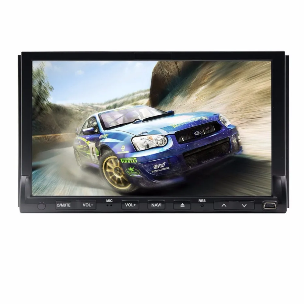 Двойной 2Din стерео GPS навигации автомобиля Радио DVD игрока 2din Bluetooth USB SD AM FM MP3-плеер