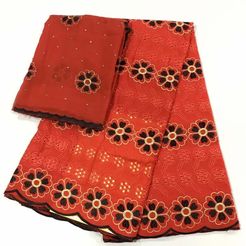 

LC!2019 swiss voile lace dry lace cotton embroidery high quality african lace for men clothes 5+2yards ! L122613