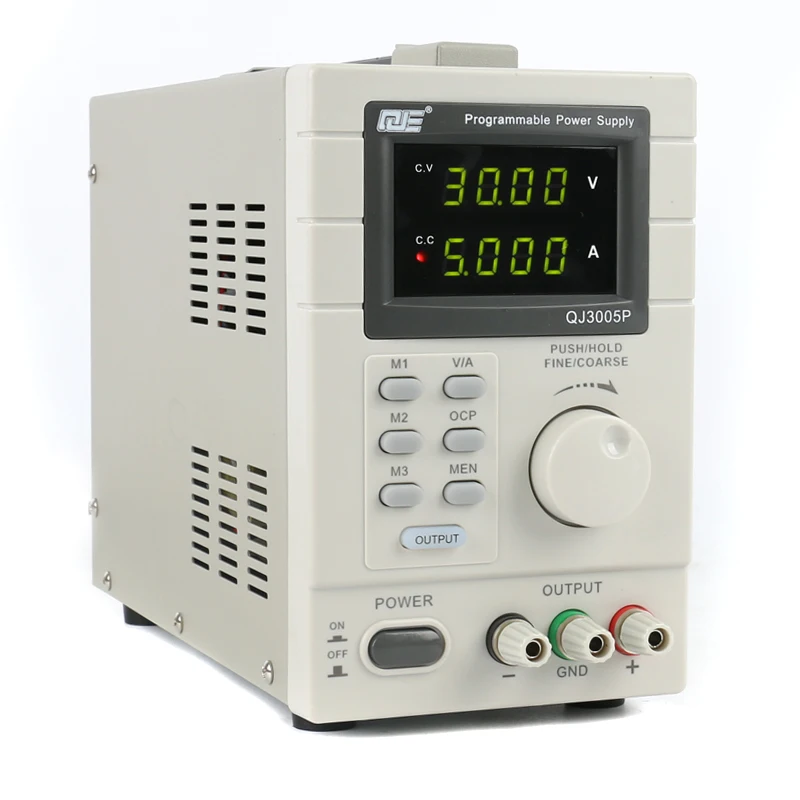 مختبر QJ3005P qje الخطية للتعديل lcd الرقمية برمجة dc امدادات الطاقة 30 فولت 5a usb التحكم عن طريق الكمبيوتر + dc جاك مجموعة
