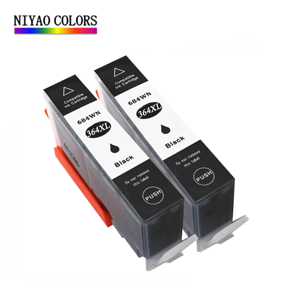 NIYAO 2BK Совместимость 364 Картридж для hp 684EE тонер картридж принтеров серий Deskjet 3070A