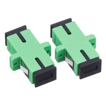 

200 Pieces SC APC SM Single Mode Fiber Optical Adapter Free shipping