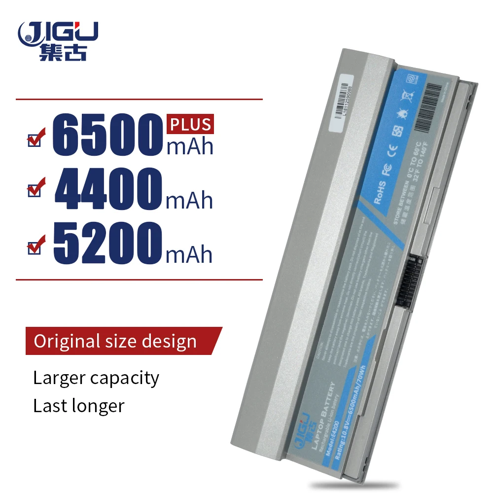 Аккумулятор JIGU 6 ячеек для Dell Latitude E4200 00009 312-0864 451-10644 453-10069 F586J R331H R640C R841C W343C W346C X784C