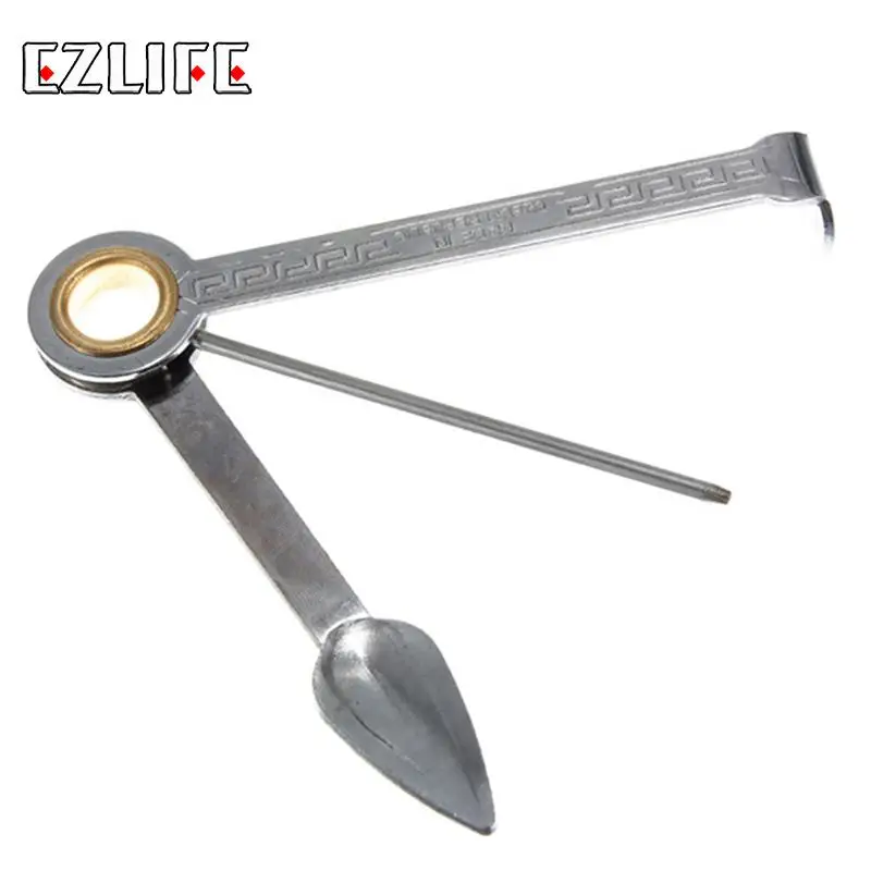 3 in 1 Stainless Steel Smoking Pipe Cleaning Tool Reamers Tamper Kit Tobacco Pipes Accessories