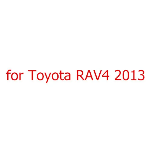 360 градусов Автомобильный видеорегистратор с видом с птичьего полета, система парковки, все круглые камеры заднего вида для Toyota RAV4 Highlander Crown Camry eiz - Название цвета: RAV4 09 to 13