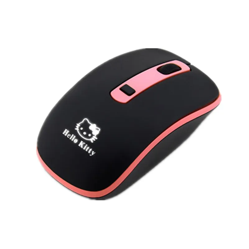 

Computer Mice Cute Hello Kitty Wireless Mouse 2.4Ghz Computer Mouse Mice 1200DPI Pro Game Mouse Kids Gift