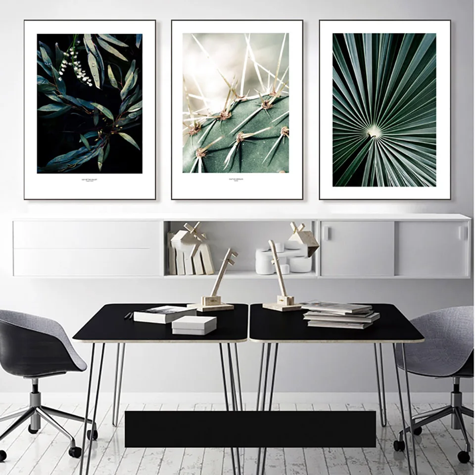 Nordic-Poster-Cactus-Wall-Pictures-For-Living-Room-Green-Plants-Wall-Art-Canvas-Painting-Cuadros-Picture