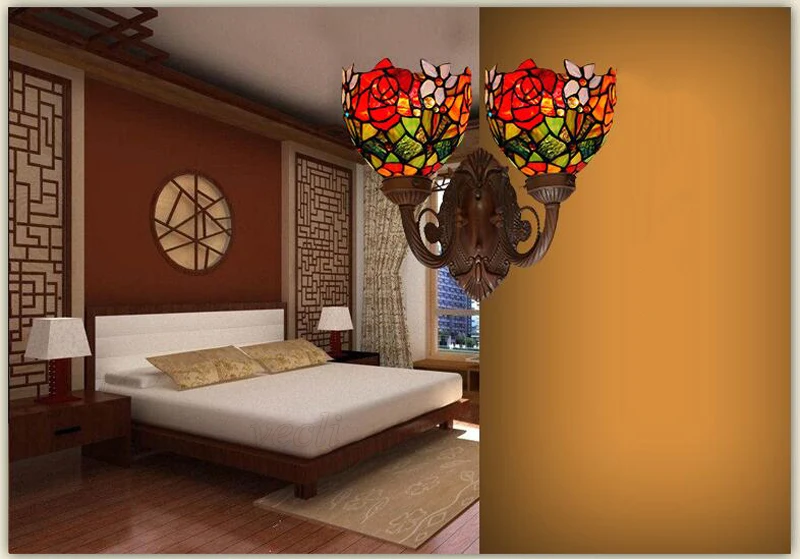 Tiffany wall lamp (8)