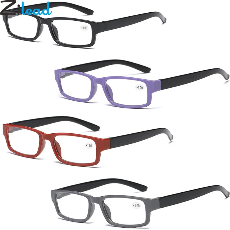 

Zilead Ultra-Light TR90 Full Frame Reading Glasses Resin HD Anti-fatigue Presbyopia Eyeglasses Degree +1.0...+4.0 Parents Gifts