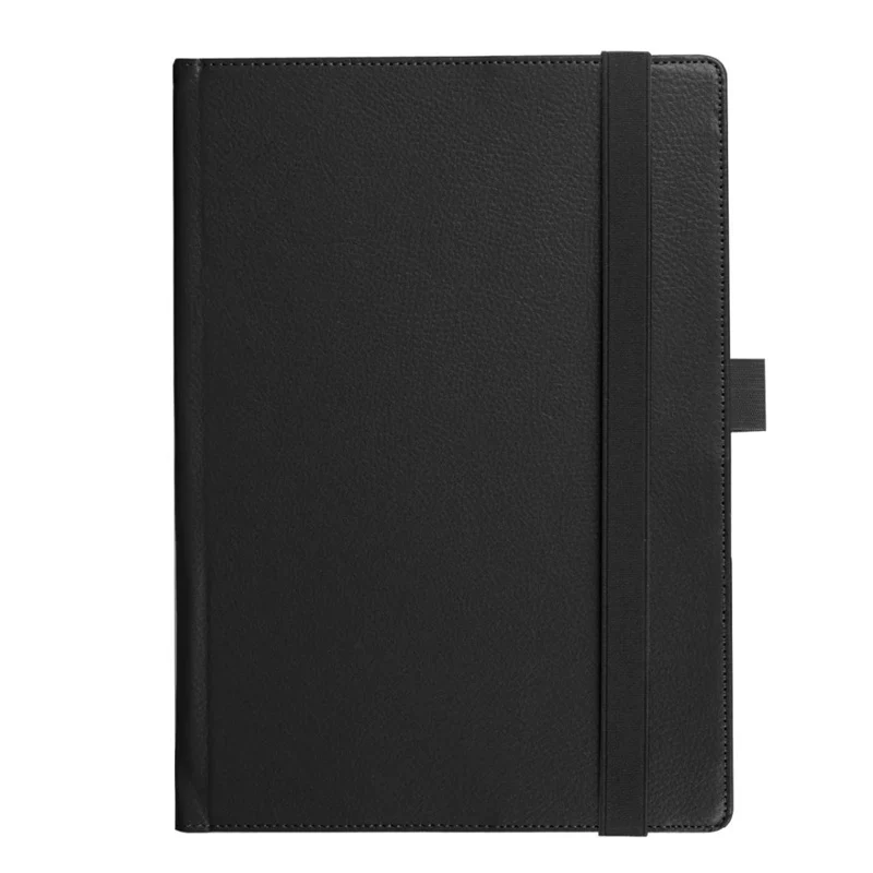 Тонкий чехол из искусственной кожи для lenovo Yoga Book 10,1 дюймов Smart Cover для lenovo Yoga Book 10,1 YB1-X91F защитный чехол для планшета - Цвет: black