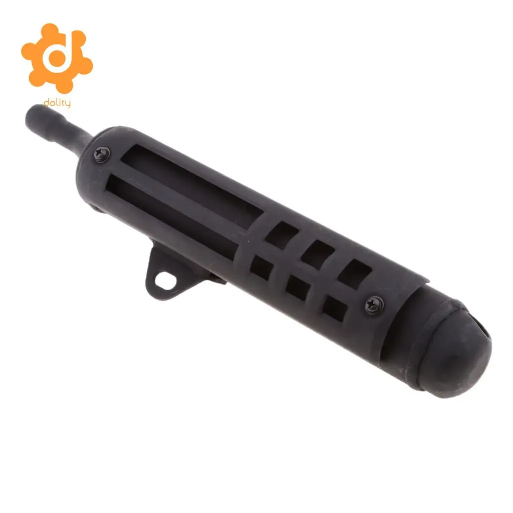 Black Motorcycle Exhaust Muffler Silencer Pipe for Yamaha PW80 PW 80