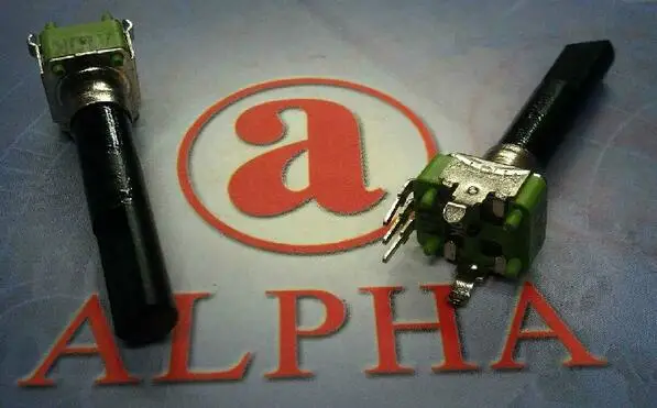 

[VK] Taiwan ALPHA type ALPHA R09 потенциометр A10K 30 мм ручка переключатель вала