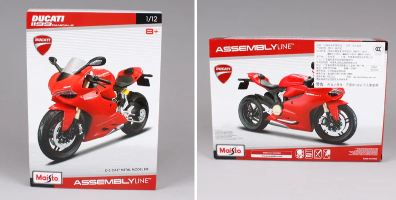 1:12 Maisto Ducati 1199 игрушечный мотоцикл сплав двигатель в сборе автомобиль строительные наборы игрушки для детей