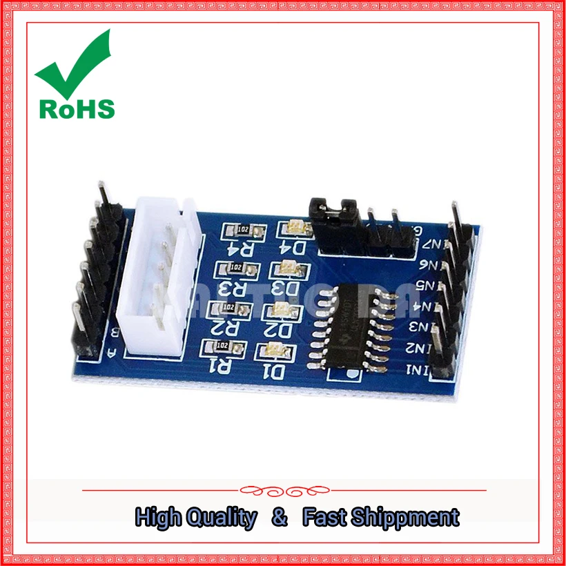 ULN2003A motor drive chip driver module driver boardin Integrated