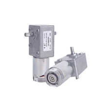 5882GW two-axis worm geared motor / high torque self-locking motor / 12V24V DC geared motor 13mm 12v 13rpm high torque dc geared motor