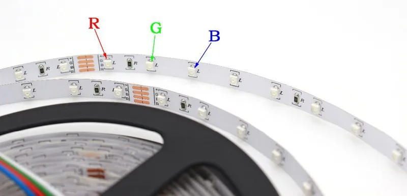 Праздничная распродажа! SMD 3528 RGB LED нет-Водонепроницаемые+ 24 клавиши ИК-пульта дистанционного управления+ 12 В 2A адаптер питания