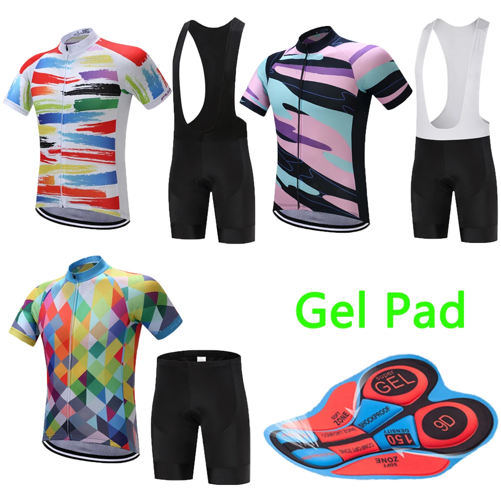 

China Brand Pro Team Cycling Jersey 2019 Summer Short Sleeve Bicycle Clothes Men Road Bike Clothing Male Maillot Cycle Uniform