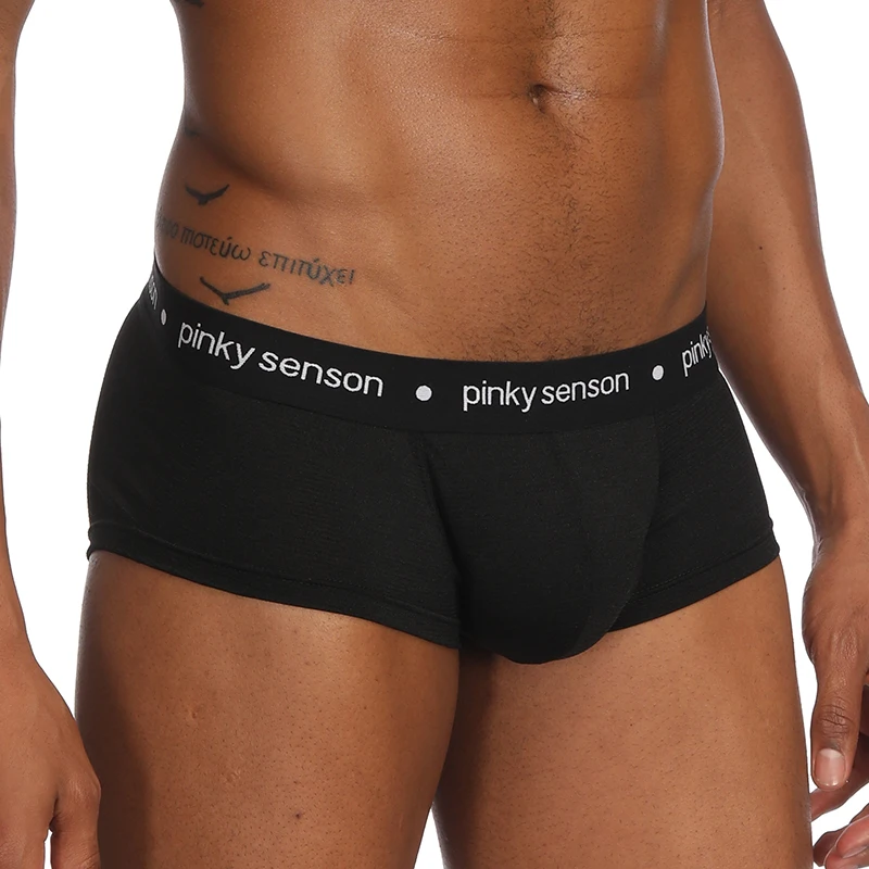 

Men PantiesBoxers Super Thin Nylon Cuecas Boxer Homme Boxer shorts Male Gift For Men Underwear Male underpant