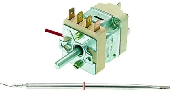 Эго 55.10639.800 однофазный термостат фритюрницы с переключатель вала 90-185 градусов Цельсия 16A