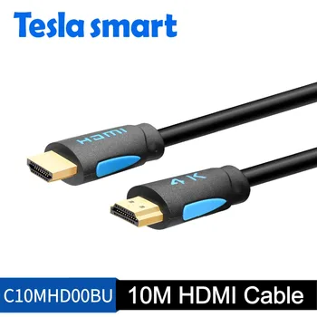 

Tesla smart HDMI 4K@60Hz HDMI to HDMI Cable 10m HDMI Cable Adapter 3D for Xbox360 LCD PS3 PS4 projector computer