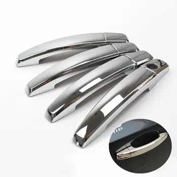 

FUNDUOO For OPEL Antara 2006-2015 Vauxhall Antara Free Shipping Chrome Handle Cover Trim Set Car Accessories Sticker Car Styling
