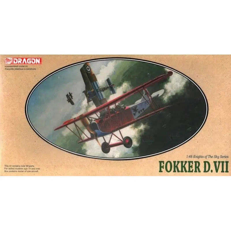 Набор моделей DRAGON 5905 1/48 Fokker Dr. VII - Scale | Игрушки и хобби