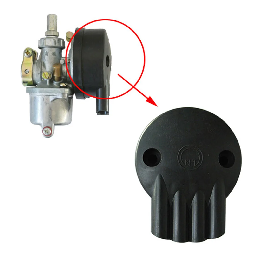Air Filters Pre Filters 10pcs Carburetor Air Filter Fit 80cc 49cc 70cc Motorised Bicycle Motorized Bike