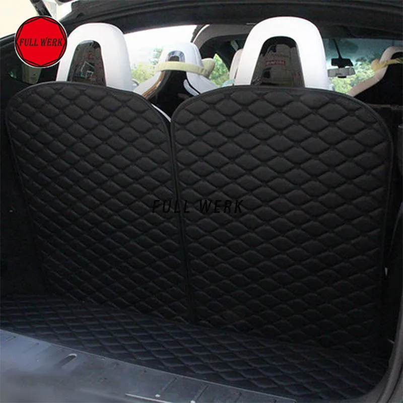 Us 113 99 5 Off Car 3rd Row Back Seat Protector Mat Back Cushion Pad For Tesla Model X Suv 6 Seat 7 Seat Interior Accessories 2 Pcs Of Set In Seat