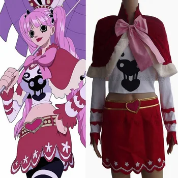 

Free Shipping One Piece Perona Cosplay Costume Wig Custom Made for Christmas